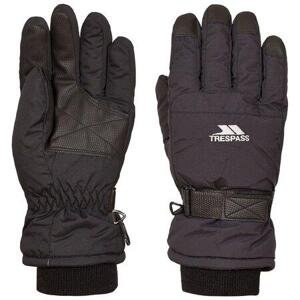 Trespass Unisex lyžařské rukavice Gohan II black L, Černá