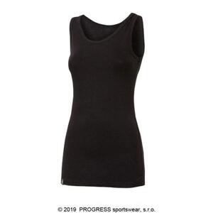 PROGRESS CELEBRITY ladies bamboo singlet XXL černá