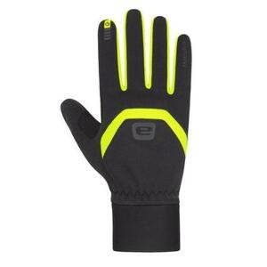 Etape – rukavice PEAK 2.0 WS+, černá/žlutá fluo XL