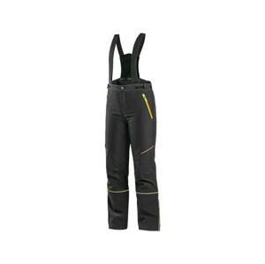 Kalhoty CXS TRENTON, zimní softshell, dětské, černé s HV žluto/oranžové doplňky, vel. 13, 47,5
