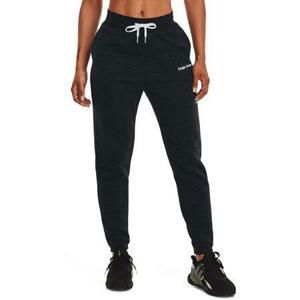 Under Armour Dámské tepláky Essential Script Pant, Černá, S