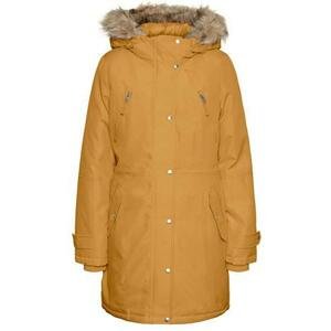 Vero Moda Dámský kabát VMTRACK Regular Fit 10267006 Amber Gold XS
