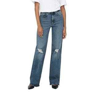 ONLY Dámské džíny ONLJUICY Wide Leg Fit 15258252 Dark Medium Blue Denim 30/32