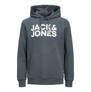 Jack&Jones Pánská mikina JJECORP Regular Fit 12152840 Ombre Blue Reg/L Print/White M