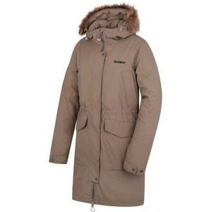 Husky Dámský zimní kabát Nelidas L mocha XL