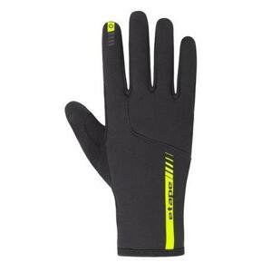Etape – rukavice LAKE 2.0 WS+, černá/žlutá fluo XL