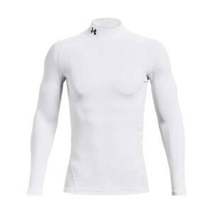 Under Armour Pánské zimní kompresní triko CG Armour Comp Mock white XXL, Bílá