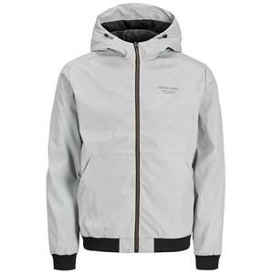 Jack&Jones Pánská bunda JJESEAM 12182243 Light Grey Melange M