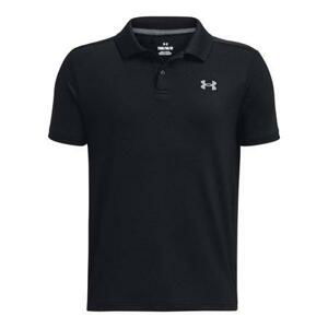 Under Armour Chlapecké polo tričko Performance Polo - velikost YL black YM, Černá, 137, –, 150