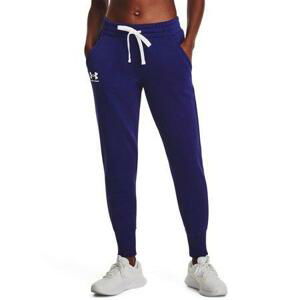 Under Armour Dámské tepláky Rival Fleece Joggers sonar blue L