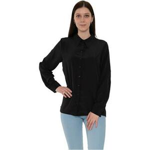 Vero Moda Dámská košile VMVIVI Regular Fit 10283143 Black L