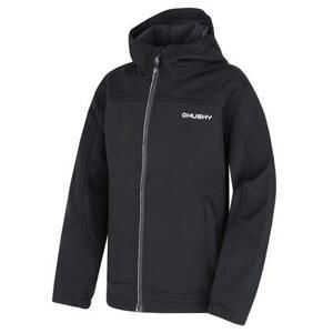 Husky Dětská softshell bunda Simbo K black 134