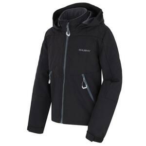 Husky Dětská softshell bunda Salex K black 122-128