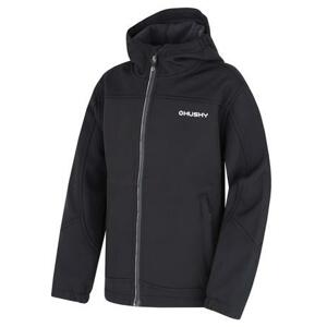 Husky Dětská softshell bunda Simbo K black 140