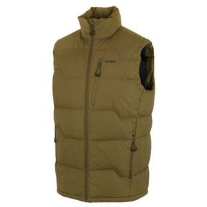 Husky Pánská péřová vesta na zip Deep M dk. khaki XL