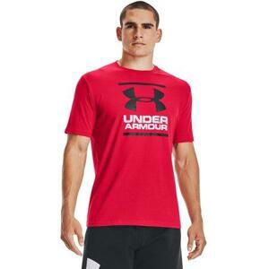 Under Armour Pánské triko GL Foundation SS T, Červená, XXXL