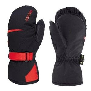 Eska Dětské lyžařské rukavice Number One GTX Mitt black|red L