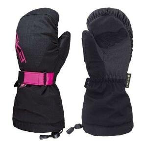 Eska Dětské lyžařské rukavice Kids Nok GTX black|pink S