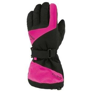Eska Dětské lyžařské rukavice Kids Long GTX black|pink M