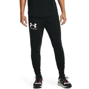 Under Armour Pánské tepláky RIVAL TERRY JOGGER, Černá, XXXL