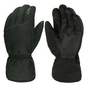 Eska Lyžařské rukavice Malu Shield black 9, Černá