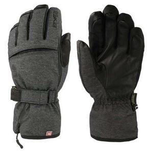 Eska Lyžařské rukavice Club Pro GTX black melange 9, Černá
