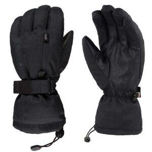 Eska Lyžařské rukavice Warm X Finger Reloaded black 9, Černá