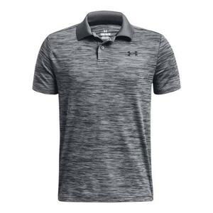 Under Armour Chlapecké polo tričko Performance Polo - velikost YL pitch gray light heather YXS, 122, –, 127