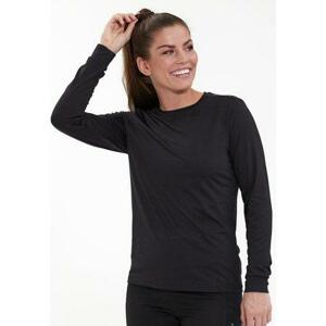 Endurance Dámské tričko Chalina W L/S Tee, Černá, 44