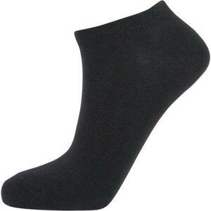 Endurance Unisex bavlněné ponožky Mallorca Low Cut Socks 3-Pack black 35-38, Černá