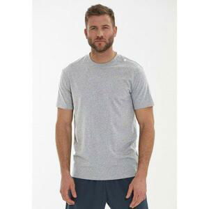 Virtus Pánské bavlněné tričko Vaidaw M S/S Tee light grey melange XL