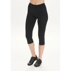 Endurance Dámské cyklistické legíny Juvel W 3/4 Cycling Tights W/Gel-Pad, Černá, M