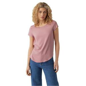 Vero Moda Dámské triko VMBECCA Regular Fit 10248152 Nostalgia Rose S