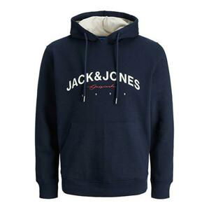 Jack&Jones Pánská mikina JORFRIDAY Standard Fit 12220537 Navy Blazer JJ XXL