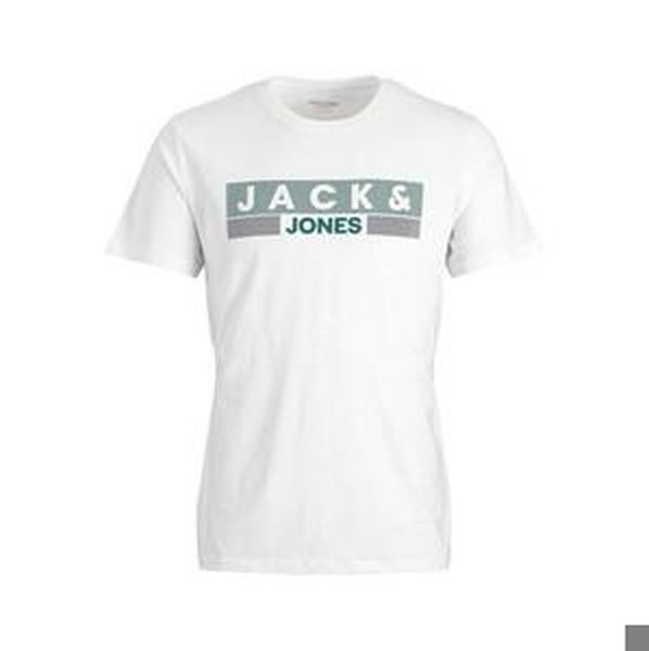 Jack&Jones Pánské triko JJECORP Slim Fit 12151955 Bright White Play 4 XL