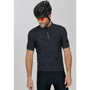 Endurance Pánský cyklistický dres Delvin M Cycling/MTB S/S Shirt, ebony, XL