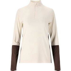 Endurance Dámské běžecké tričko Abbye W Midlayer whisper white 40