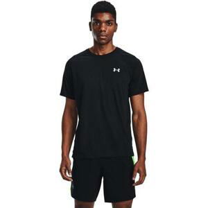 Under Armour Pánské tričko Streaker SS black S, Černá