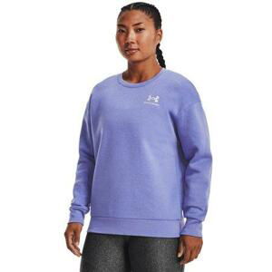 Under Armour Dámská fleecová mikina Essential Fleece Crew, baja, blue, S