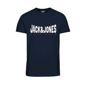 Jack&Jones Pánské triko JORMARQUE Standard Fit 12232652 Navy Blazer M