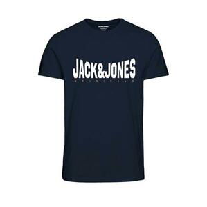 Jack&Jones Pánské triko JORMARQUE Standard Fit 12232652 Navy Blazer L