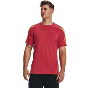 Under Armour Pánské funkční tričko HG Armour Nov Fitted SS - velikost XXL chakra L