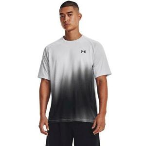 Under Armour Pánské sportovní tričko Tech Fade SS halo gray XL, Šedá