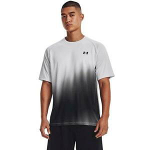 Under Armour Pánské sportovní tričko Tech Fade SS halo gray M, Šedá