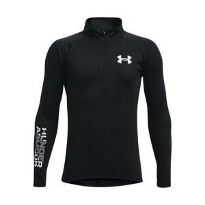 Under Armour Chlapecká lehká mikina Tech BL 1/2 Zip, Černá, 137, –, 150