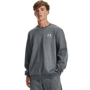 Under Armour Pánská mikina Essential Fleece Crew pitch gray medium heather XXL