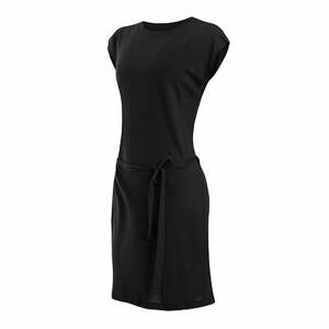 SENSOR MERINO ACTIVE dámské šaty černá Velikost: M