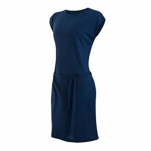 SENSOR MERINO ACTIVE dámské šaty deep blue Velikost: L