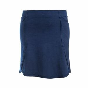 SENSOR MERINO ACTIVE dámská sukně deep blue Velikost: XL