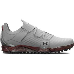 Under Armour Pánská bezspiková golfová obuv HOVR Tour SL Wide halo gray 13, Šedá, 47,5